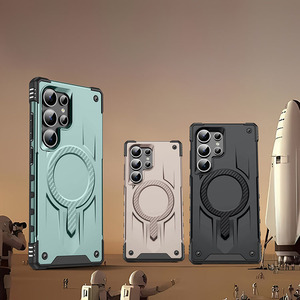 S25 siêu S25 cộng với Lai từ trường hợp, bảo vệ S25 S24 S23 nhựa Armor trường hợp, Đối với Samsung S25 siêu bảo vệ điện thoại di động trường hợp - Product Image 1