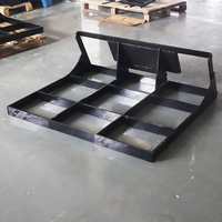 Nouvelle lame de nivellement hydraulique à fixation rapide ZM à large surface de travail pour le nivellement des routes en terre et le défrichement des terres