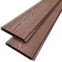 Vente en gros de panneaux de lattes en plastique composite en bois WPC pour l'extérieur Clôture facile à assembler avec un design de luxe pour les balcons Pelouse