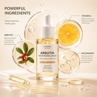 Fabricant OEM de Soins de la Peau en Marque Blanche : Sérum Visage Anti-Âge, Éclaircissant et Hydratant à l'Arbutine, Vitamine C et Niacinamide 30ml