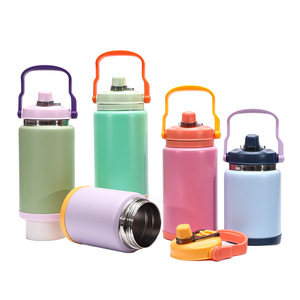 Stainless Steel Insulated Water <b>Bottle</b> 304 Large Capacity Portable For Outdoor Camping Sports Use - Product Image 3