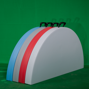 Exterior 8-10 Asientos Blanco 60 "HDPE Plástico Comedor Banquete 5 pies Mesa plegable redonda para eventos - Product Image 4