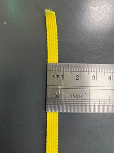 6mm Polyester Spandex Élastique Jaune Sangle D'oreille pour Élastique <span class=keywords><strong>Médical</strong></span> - Product Image 2