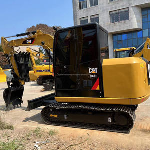 รถขุดตีนตะขาบ CAT305.5 CAT306E2ใหม่307 307.5 99% รถตักตีนตะขาบแบบดั้งเดิมเครื่องจักร308E - Product Image 2