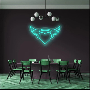 Enseigne néon à piles écoénergétique, enseigne néon en verre faite à la main pour mariage et fête, directement du fabricant - Product Image 6