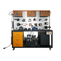 SYSTÈME DE CONTRÔLE ELECTRO-HYDRAULIC ÉQUIPEMENT D'ENSEIGNEMENT SIMULÉ appareil de formation formateur didactique expérience étude plc banc