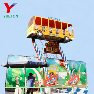 Manèges d'attractions chinois bon marché, manèges pour enfants, manège Crazy Bus à vendre - Product Image 2
