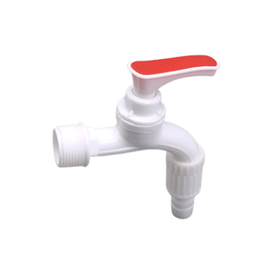 Robinet en plastique de haute qualité, prix d'usine, 3/4'', installation facile, robinet de salle de bain DN20 - Product Image 1