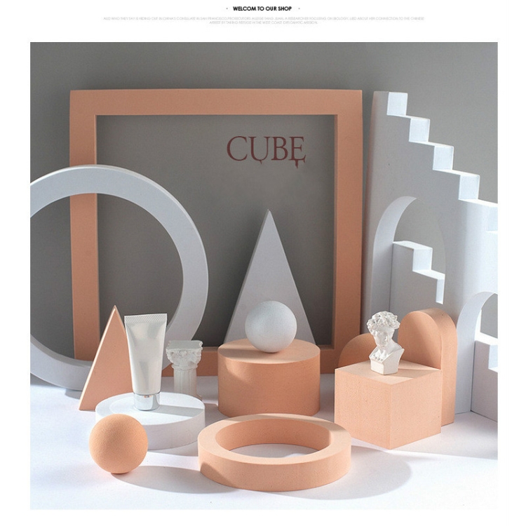 Лестница комбинированные наборы геометрический куб сплошной цвет фотография фото фон стол съемка реквизит из пены