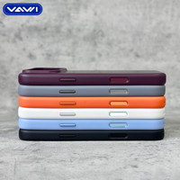 Coque de téléphone VAWI B495 avec anneau magnétique mat, protection intégrale antichoc, sensation de peau, style simple, compatible avec la charge sans fil