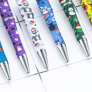 Stylos à perles personnalisables pour Noël - Stylos à bille encre noire en gros pour enseignants, étudiants, fournitures de bureau - Product Image 3