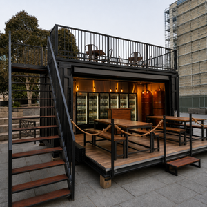 QY Container Mobile Traspirante <span class=keywords><strong>e</strong></span> Moderno per Caffetterie/Gelaterie/Cucine Itineranti, Garanzia di 5 Anni per Negozi <span class=keywords><strong>e</strong></span> Bar - Product Image 3