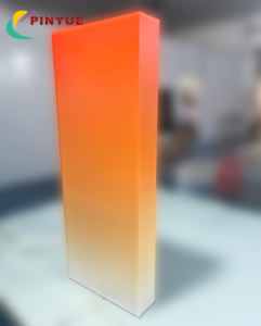 Boîtes lumineuses géantes <span class=keywords><strong>d</strong></span>'extérieur de haute qualité pour stand de salon professionnel, design personnalisé, éclairage LED, affichage publicitaire en acrylique <span class=keywords><strong>d</strong></span>égradé - Product Image 2