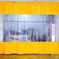 Rideau en PVC pour atelier de lavage de voitures, imperméable, anti-buée, rideau de porte en plastique industriel
