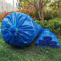 50kg PE sacs d'ensilage-résistant aux UV et oxygène-barrière-adapté pour le stockage agricole d'alimentation.
