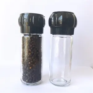 Handleiding Plastic Spice Grinder Crusher Himalaya Roze Zout Grinder Pepermolen Onderdelen Met 100 Ml Glazen Pot