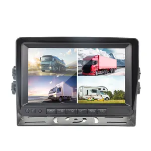 Son model yüksek kalite IP68 su geçirmez 7 inç araba LCD monitörü araba için geri yardım sistemi için stok monitör araba