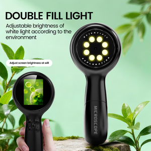 신제품 Xv-60 디지털 야외 탐사 표본 500배 줌 휴대용 핸드헬드 미니 현미경 교육용 포켓 현미경 - Product Image 4