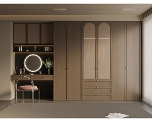 Nuovo Stile di Arredamento per Camera da Letto, Design Classico di <span class=keywords><strong>Armadio</strong></span> in Legno - Product Image 6
