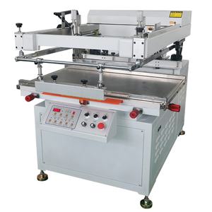 Semi-Automatic High-Speed Oblique Arm Silk Screen Press Vacuum <b>Table</b> Multicolor New Condition Motor Driving Label Printer Farm - Product Image 5