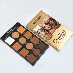 Paleta de Maquillaje en Polvo Romántica de 12 Colores para Contorno, Corrector e Iluminador, Polvo de Belleza Mate 3D Exclusivo - Product Image 4