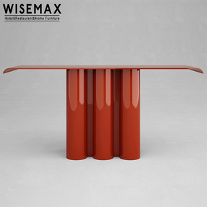 WISEMAX FURNITURE Table <span class=keywords><strong>console</strong></span> d'entrée étroite de style nordique moderne Meubles d'intérieur Peinture laquée Table <span class=keywords><strong>console</strong></span> en bois - Product Image 2