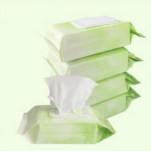 <span class=keywords><strong>Toallitas</strong></span> Húmedas para Bebé Antibacterianas, Ecológicas, Desechables por el Inodoro, con Etiqueta Personalizada, Fabricadas con Bambú Suave - Product Image 1