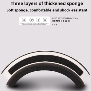 Masque de ski magnétique sans monture <span class=keywords><strong>TN</strong></span>, double couche anti-buée, lentille à changement rapide pour hommes <span class=keywords><strong>et</strong></span> femmes, compatible avec les lunettes de vue - Product Image 3
