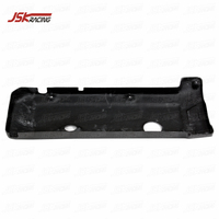 Couvercle de moteur en FIBER de carbone, couverture noire pour BMW série 3 E46 M3, 1999 — 2005