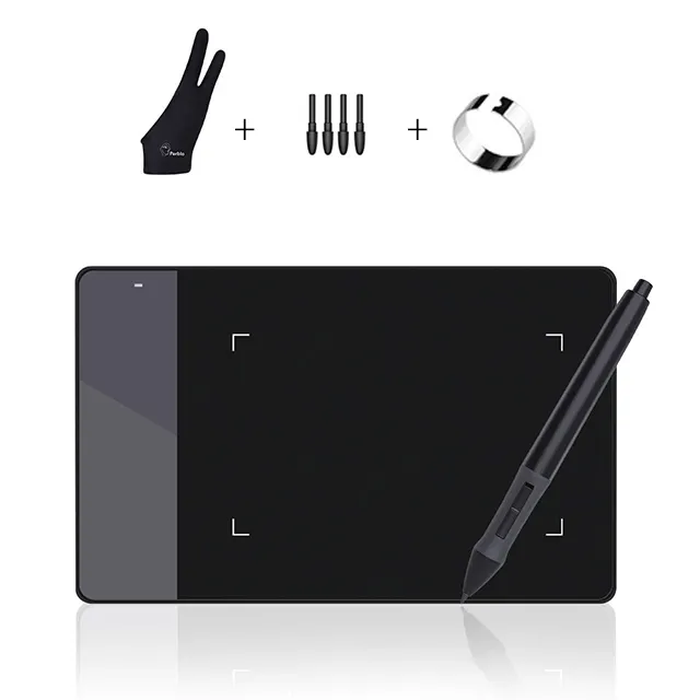 Quality Assured HUION 420 400LPI Graphic Tablet Digital Writing Pad For Laptop
