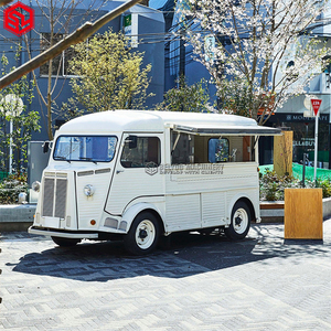 Carrito eléctrico personalizado para cocina, camión móvil, restaurante, camioneta de comida rápida Vintage, camión de helado de boda - Product Image 1