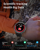 HT33 Smartwatch 1,7-Zoll Großer Bildschirm 1100mAh Akku, Sport- und Gesundheitsüberwachung, Schlafanalyse Geeignet für Android und iOS