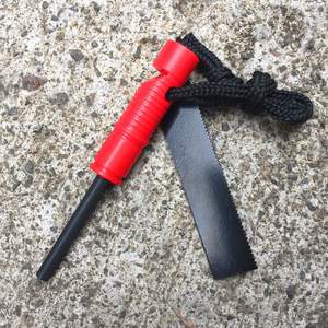 Bâton de feu multifonctionnel de petite taille pour l'extérieur, équipement de <span class=keywords><strong>survie</strong></span> en camping, équipement d'urgence avec tige de magnésium, matériau ABS, <span class=keywords><strong>bushcraft</strong></span> - Product Image 1