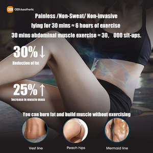 Machines de sculpture corporelle EMS, machines de minceur corporelle EMS, modelage musculaire EMS RF, stimulation électromagnétique, sculpture EMS RF - Product Image 6