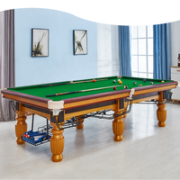 Mesa de Billar Multifuncional Personalizable con Tablero de Pizarra de 10 pies y 12 pies, Mesa de Snooker, Super Mesa de Billar
