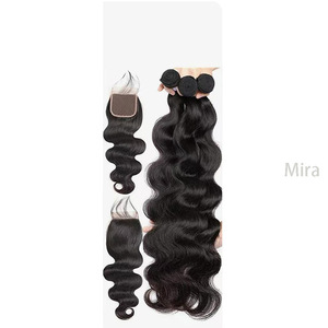 Extensions de <span class=keywords><strong>cheveux</strong></span> humains 100 % vierges bruts non traités, mèches péruviennes noires pour tressage, en vrac, livraison directe disponible - Product Image 6