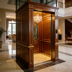 2-6 मंजिल आवासीय विला के लिए पीसी विकल्प के साथ आधुनिक छोटे घर लिफ्ट और कम शोर - Product Image 6