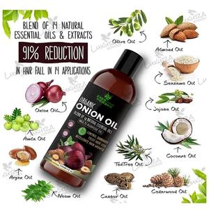 OEM Private Label 100% Natural Cru e Alta Qualidade Pura Cebola Rosemary Tea Tree Óleo Essencial para o Cuidado Do Cabelo - Product Image 3