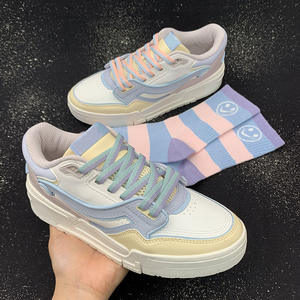 Cordones de Seda Planos Personalizados de 8mm Multicolor para Zapatillas Deportivas Casuales, Venta al por Mayor, Par Individual, Cordones de Colores - Product Image 6