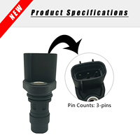 Sensor de Posición del Árbol de Levas S8941-01590 para Motor Hino J08E, Excavadora Kobelco SK200-8, Repuesto de Calidad OEM