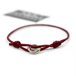 Wholesale Minimalist Jewelry <b>Couple</b> Bracelet Stainless Steel <b>Ring</b> Charm String Bracelets for Women Men - Product Image 6