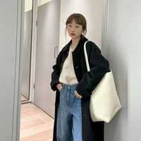 Sac fourre-tout et sac seau en cuir véritable pour femme, imperméable, grande capacité, sac à bandoulière