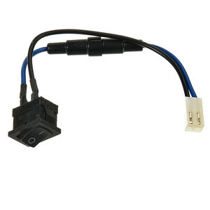 Sakelar Daya Peralatan Rumah Tangga 2-Gear Koneksi 2-Pin Tombol Rocker Bahan Konduktor Tembaga Tahan Lama - Product Image 2