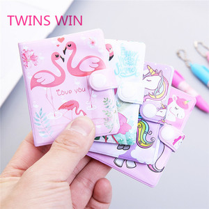 Nuevo Kawaii Cute School Small Papelería Muestra gratis Divertido cuaderno con estampado de unicornio y juego de bolígrafos para niños <span class=keywords><strong>1819</strong></span> - Product Image 2