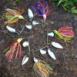 SWORDFISH <span class=keywords><strong>Berkley</strong></span> Power Blade Compact Plastic Live Bait Fishing Spinnerbait pour la pêche au black-bass en eau douce et en eau salée, en lac et en rivière - Product Image 1