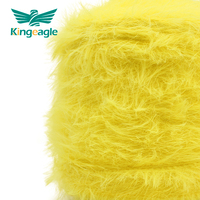King eagle Soft Hand Feeling Gefärbt Fancy Nerz Feder garn für Pullover