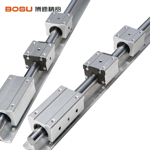 Tuyến tính hướng dẫn thanh trượt đường sắt chế biến gỗ Bảng Saw nhôm chủ hình trụ trục quang SBR loạt mang - Product Image 2