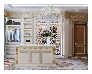 Armoire de luxe modulaire en bois massif, <span class=keywords><strong>design</strong></span> Shaker blanc, en chêne, pour chambre à coucher - Product Image 2