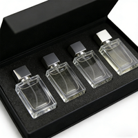 Boîte cadeau en carton rigide de qualité supérieure avec insert en mousse personnalisé, présentoir de flacon d'échantillon de parfum miniature de luxe, emballage sécurisé
