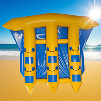 Pvc Gonflable Remorquable Mouche Poisson Flottant Banane Sports Nautiques Jeu Bateau Balade Gonflable Poisson Volant Tube Remorquable